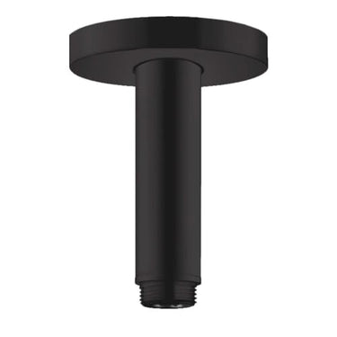 hansgrohe Deckenanschluss für Regendusche, Anschluss Kopfbrause 10 cm, Mattschwarz im Sale